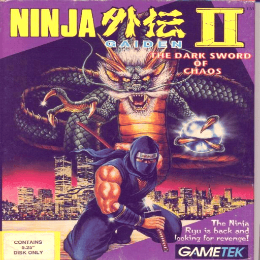 Ninja Gaiden II: The Dark Sword of Chaos cover image