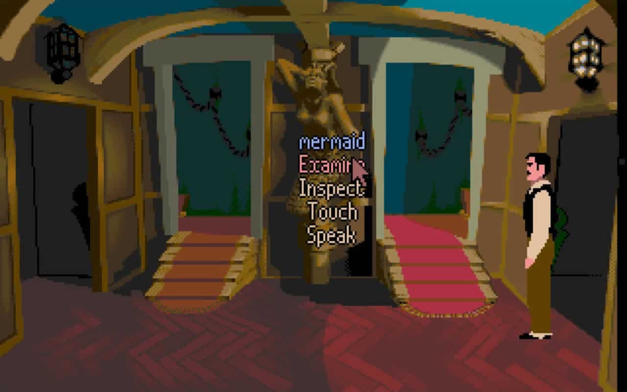 Gameplay screen of Cruise for a Corpse (7/8)