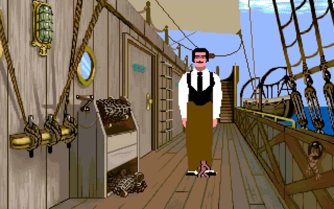 Gameplay screen of Cruise for a Corpse (8/8)