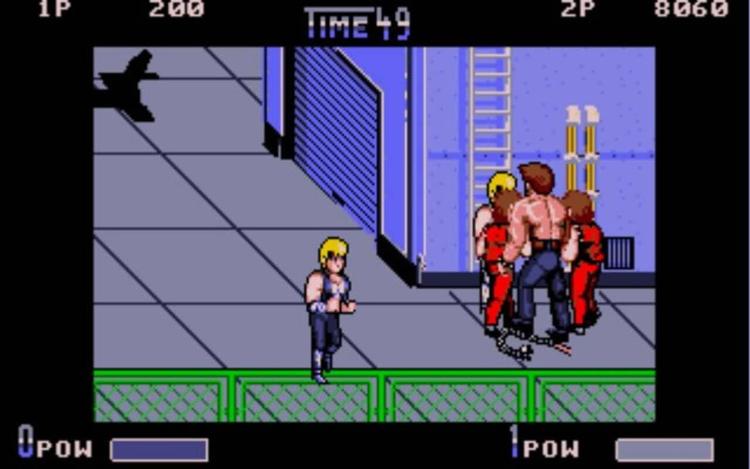 Gameplay screen of Double Dragon II: The Revenge (7/8)