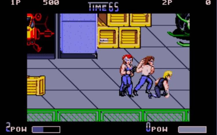 Gameplay screen of Double Dragon II: The Revenge (8/8)