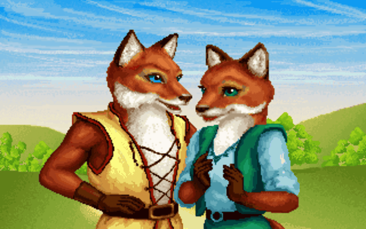 Gameplay screen of Inherit the Earth: Quest for the Orb (1/8)