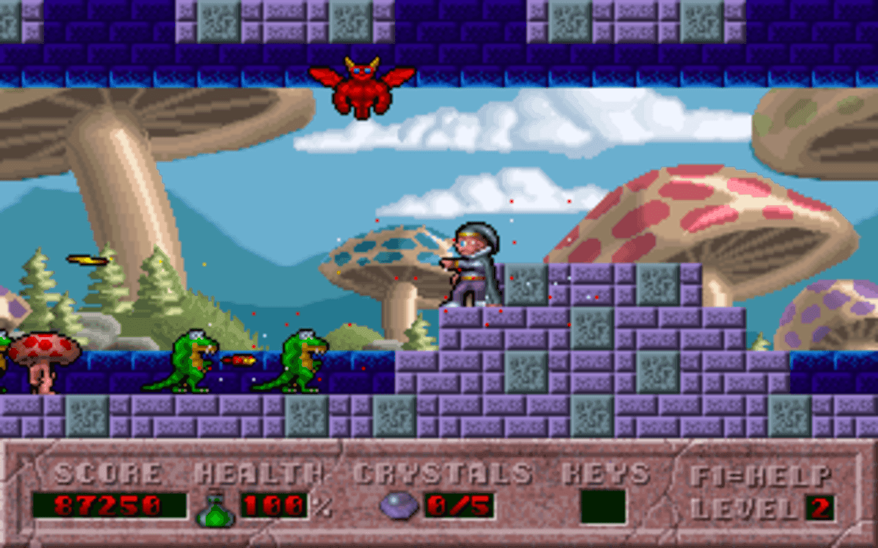 Gameplay screen of Hocus Pocus (2/8)