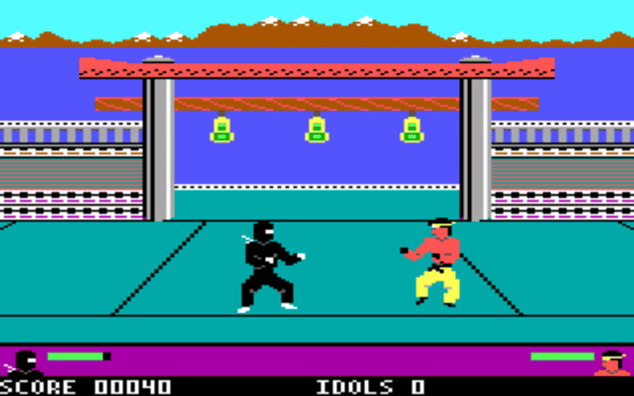 Gameplay screen of Ninja (2/4)