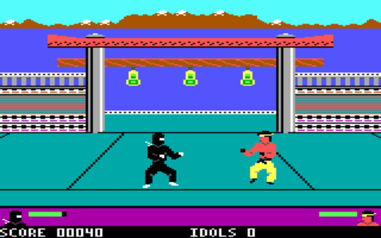 Gameplay screen of Ninja (2/4)