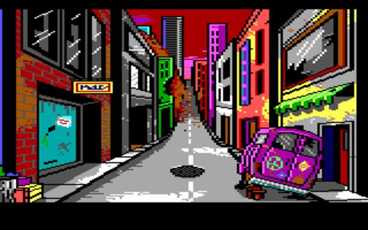 Gameplay screen of Manhunter 2: San Francisco (1/8)