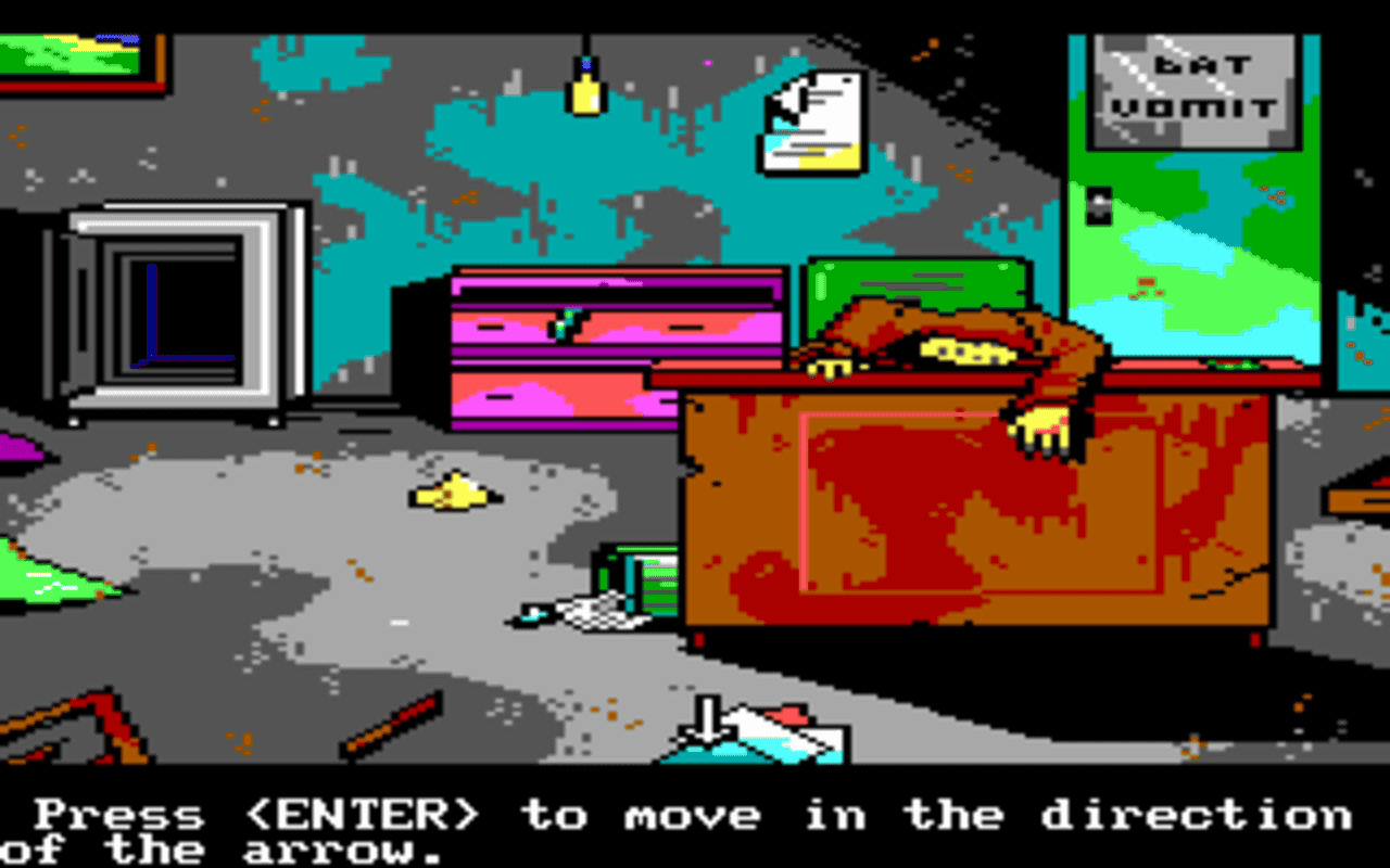 Gameplay screen of Manhunter 2: San Francisco (3/8)