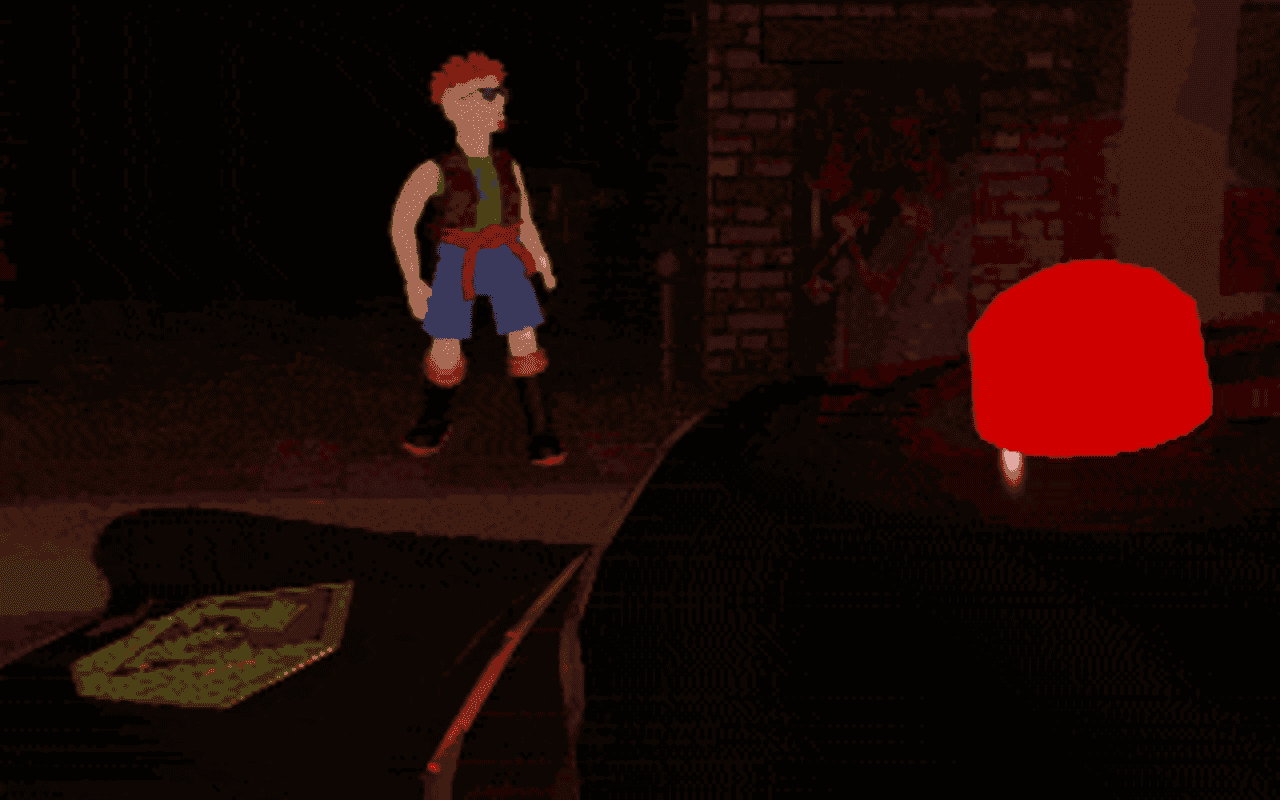 Gameplay screen of Normality (3/8)