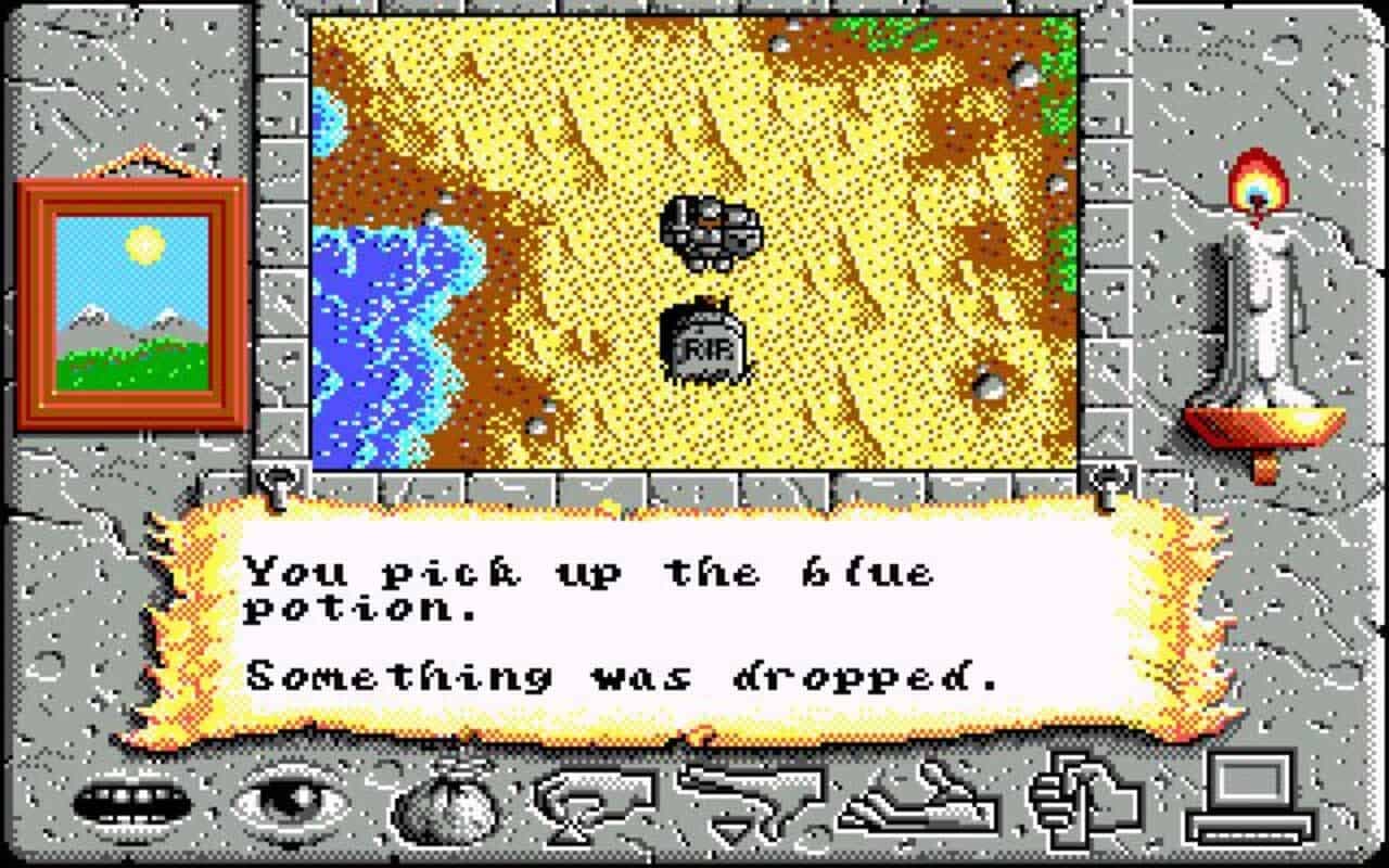 Gameplay screen of Times of Lore (2/8)