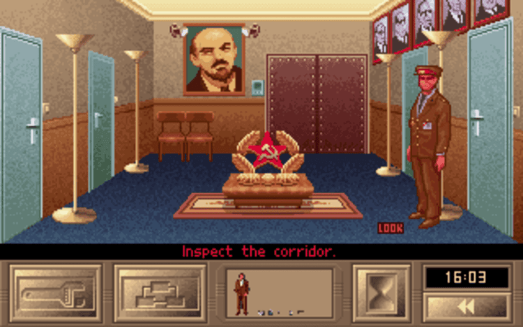 Gameplay screen of KGB (3/8)