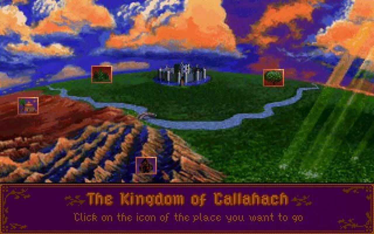 Gameplay screen of Dragonsphere (3/8)