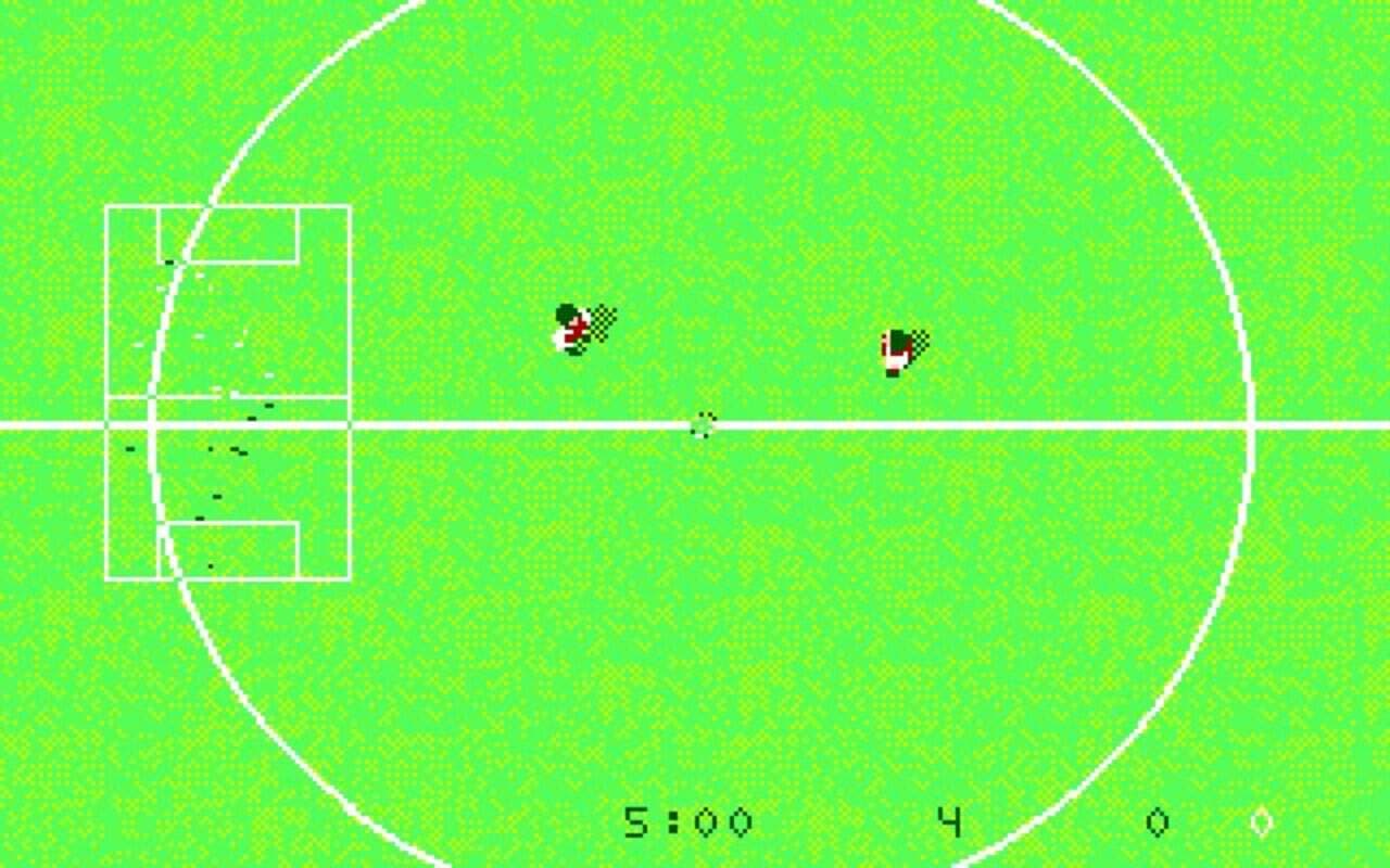 Gameplay screen of Kick Off 2 (5/8)