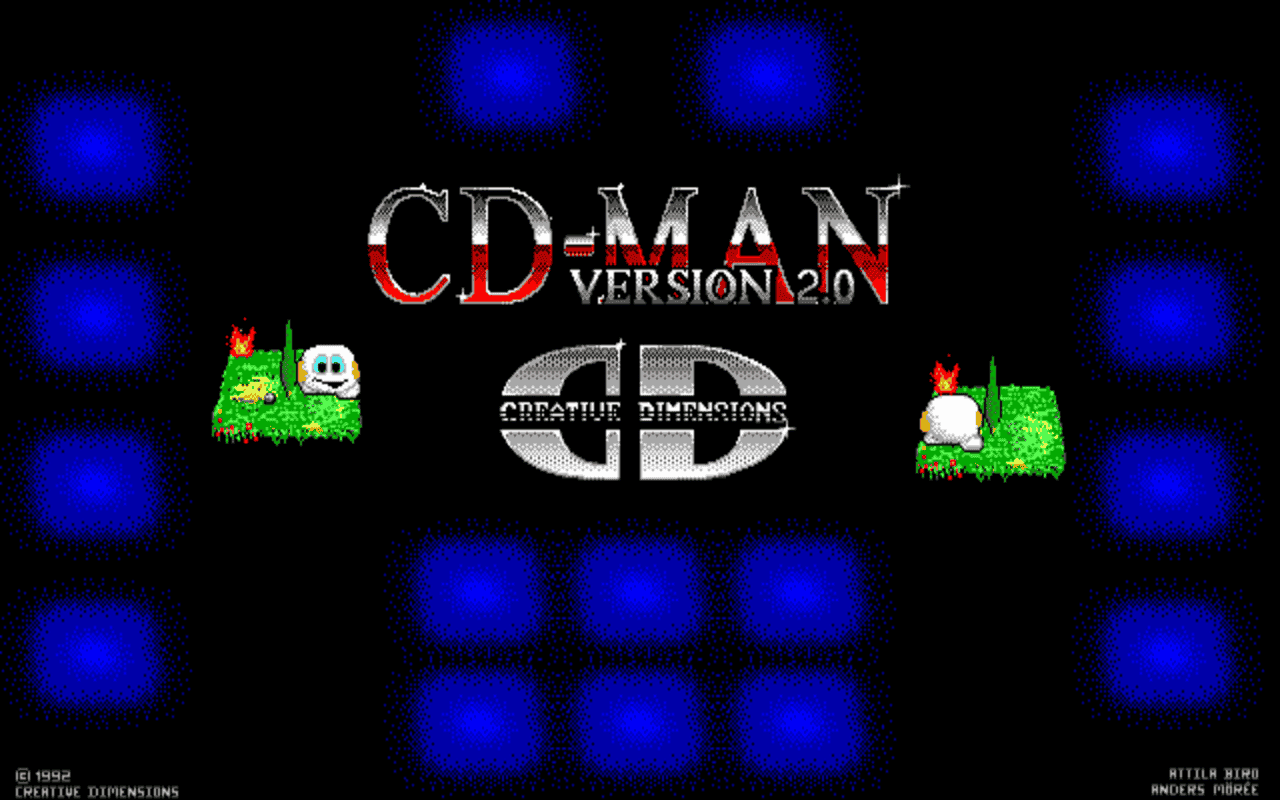 Gameplay screen of CD-Man (8/8)