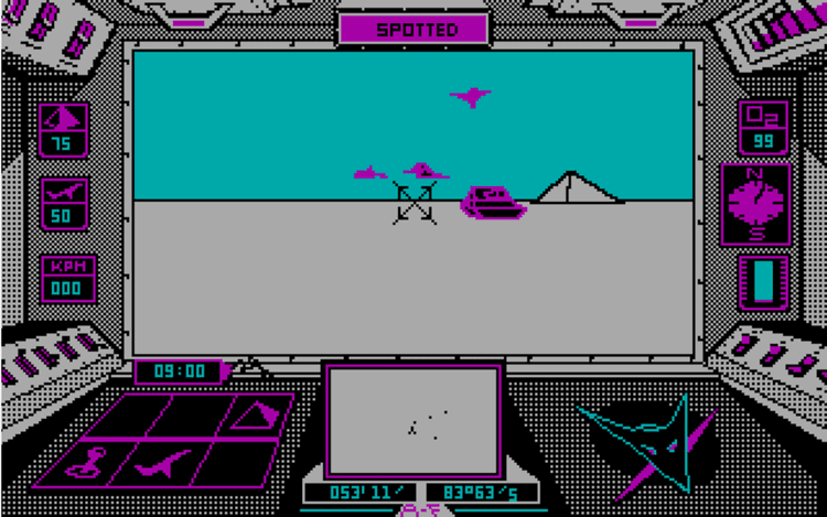 Gameplay screen of Arcticfox (2/8)