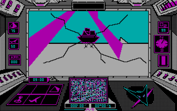 Gameplay screen of Arcticfox (3/8)