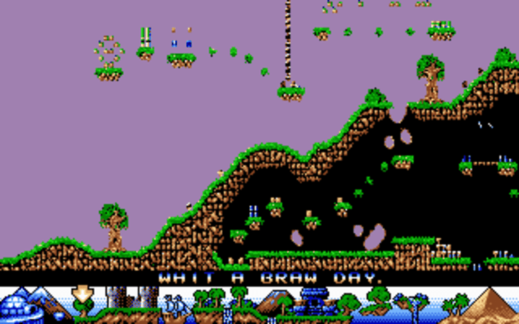 Gameplay screen of Fire & Ice (3/8)