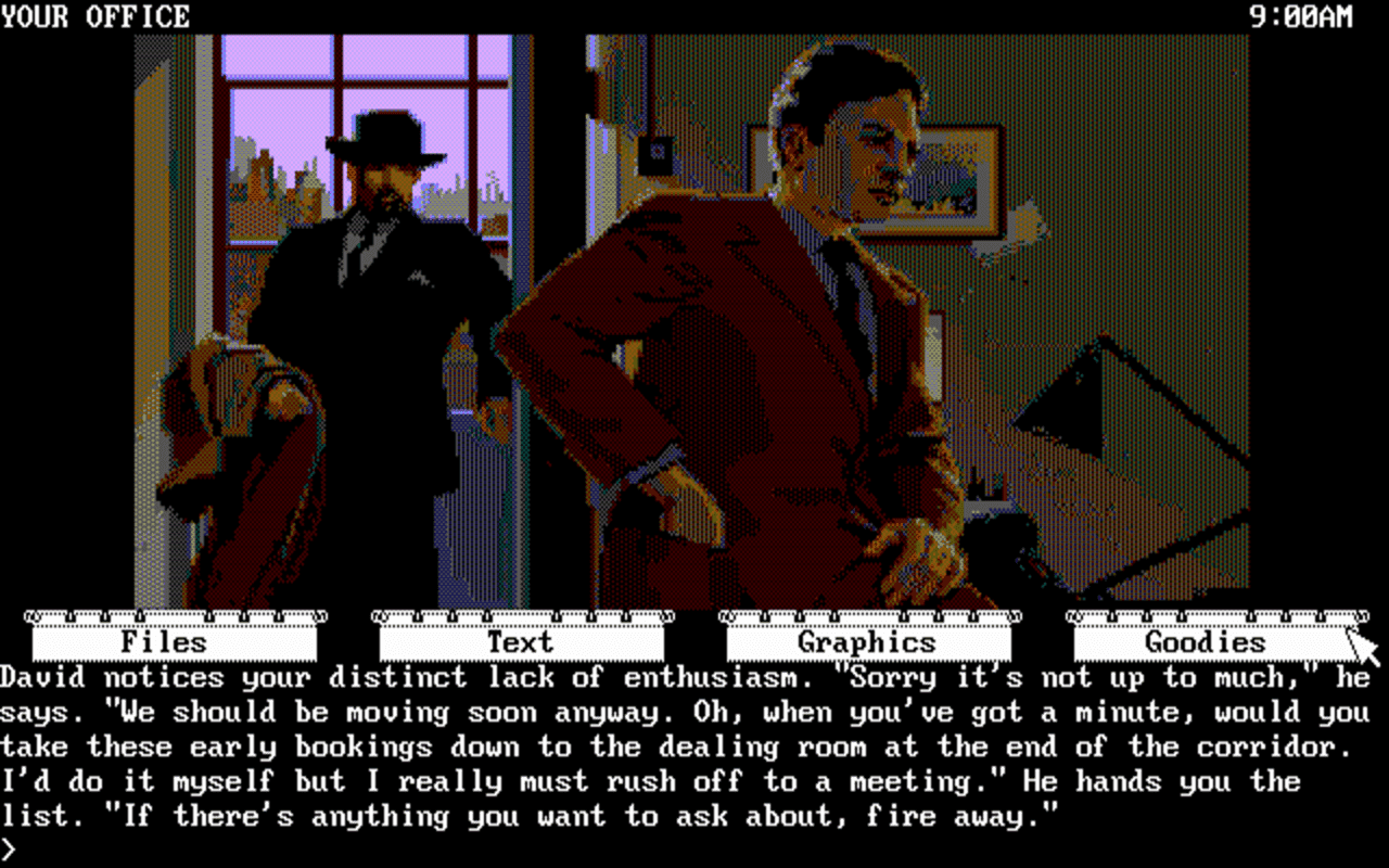 Gameplay screen of Corruption (7/8)