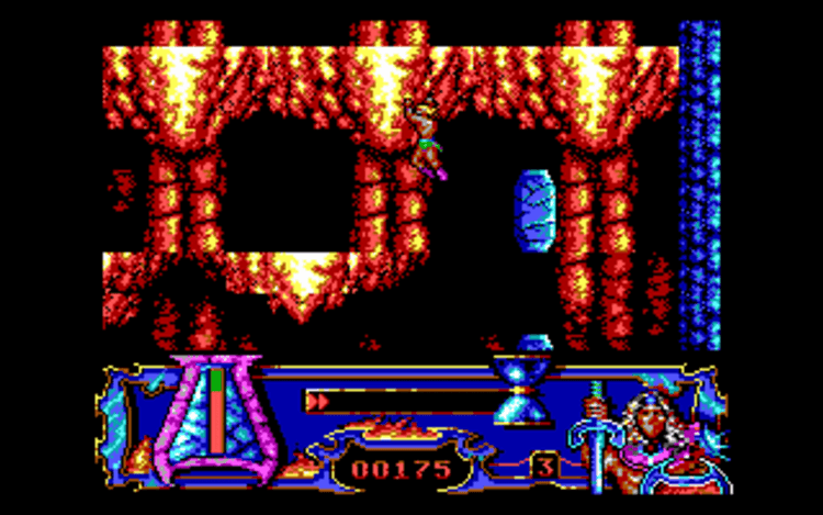Gameplay screen of Satan (3/4)