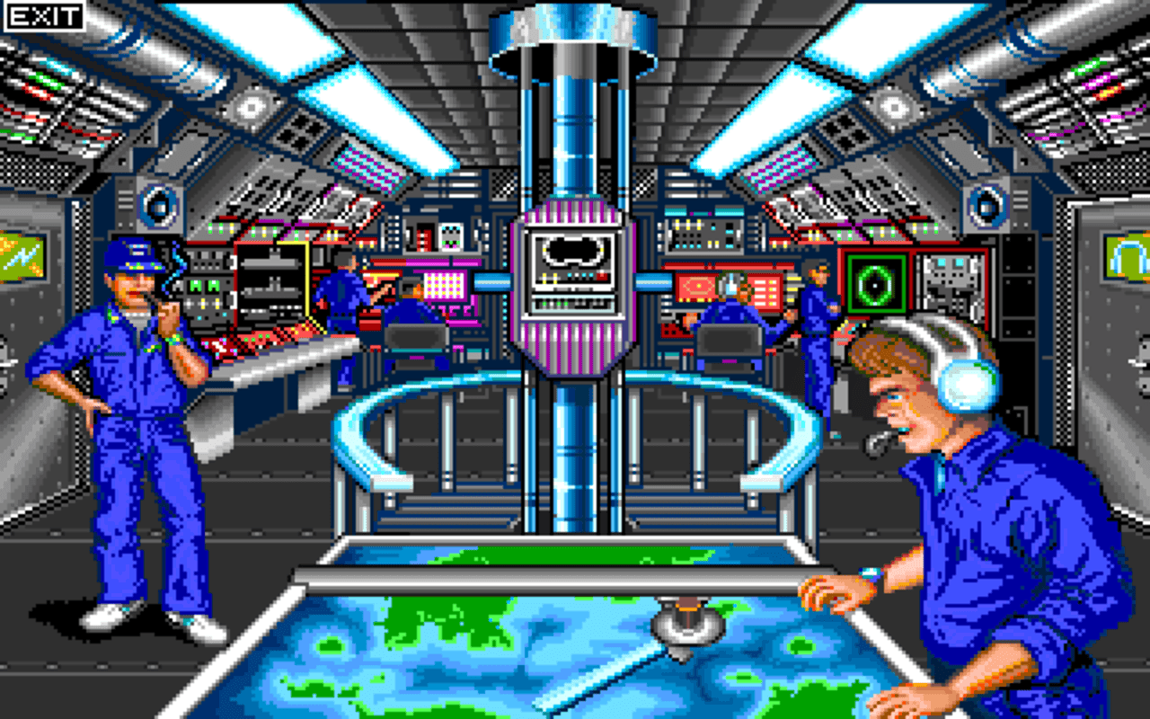 Gameplay screen of 688 Attack Sub (2/8)