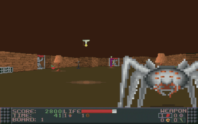 Gameplay screen of Ken's Labyrinth (4/8)