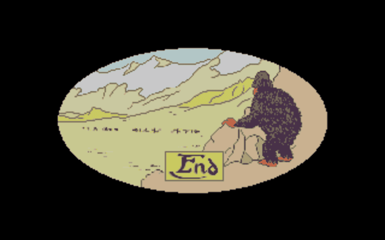 Gameplay screen of Tintin in Tibet (8/8)