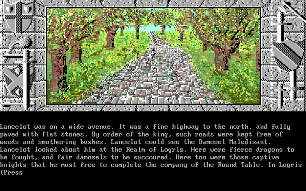 Gameplay screen of Lancelot (8/8)