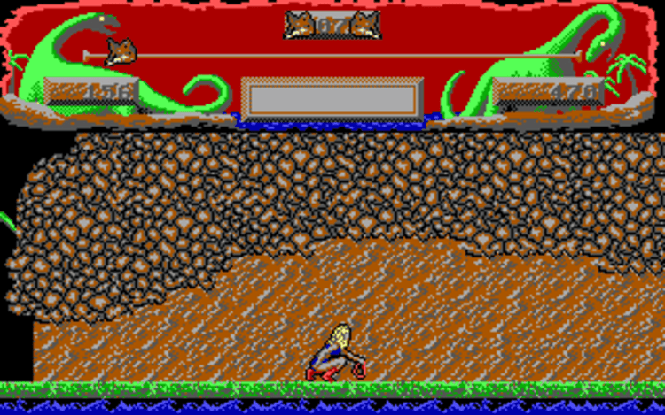 Gameplay screen of Vixen (4/4)