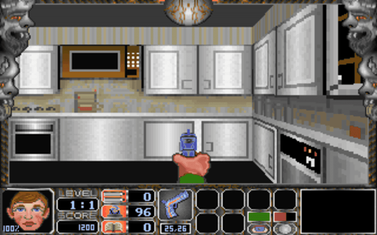 Gameplay screen of Nitemare 3D (8/8)