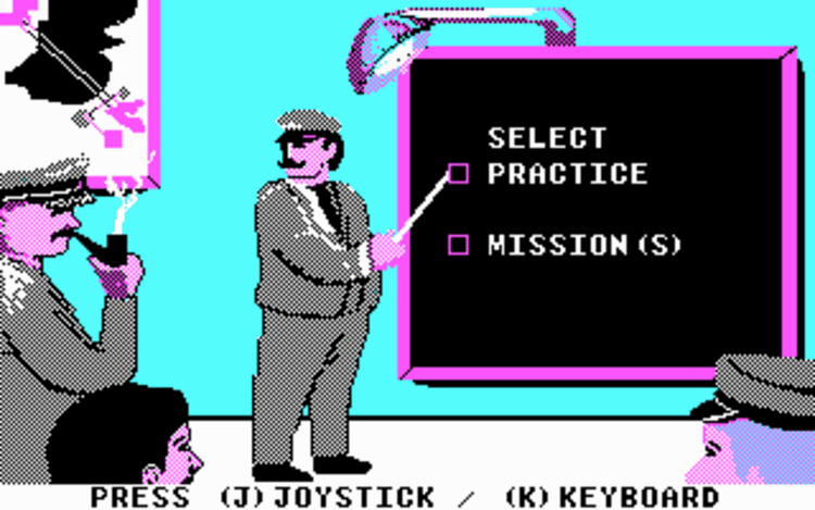 Gameplay screen of Ace of Aces (5/8)