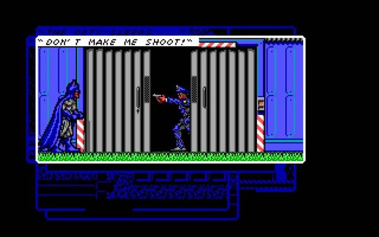 Gameplay screen of Batman: The Caped Crusader (6/8)