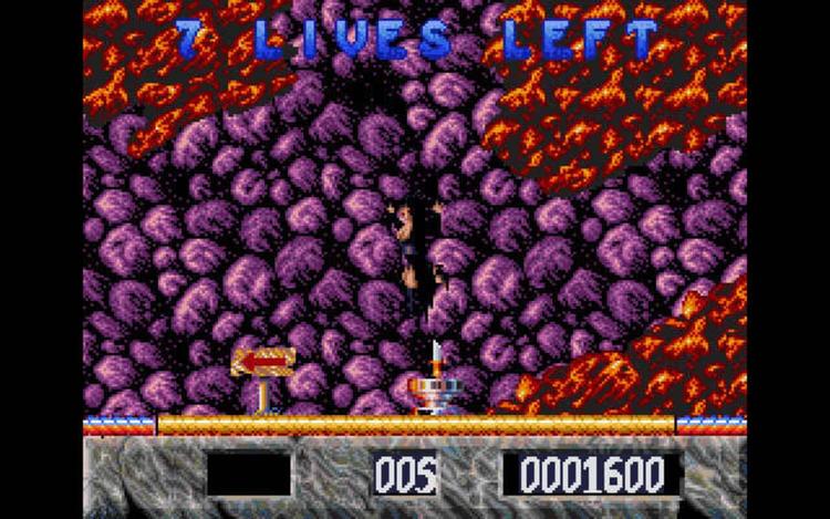 Gameplay screen of Elvira (6/8)