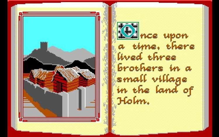 Gameplay screen of The Faery Tale Adventure: Book I (5/8)