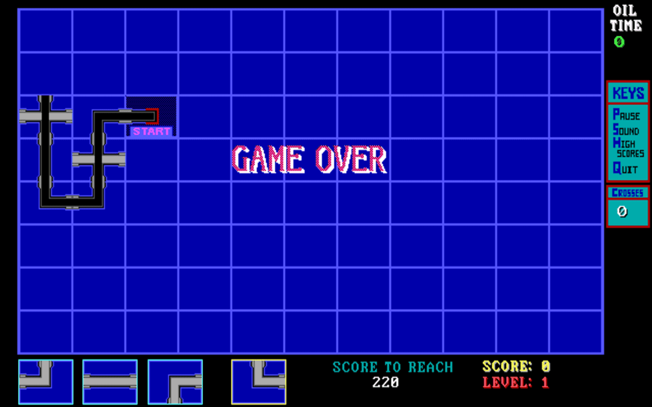 Gameplay screen of Oil Cap (4/4)