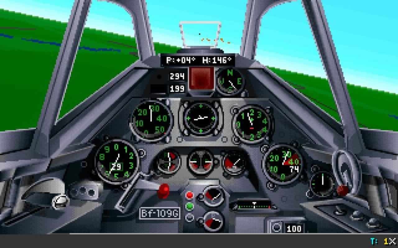 Gameplay screen of Secret Weapons of the Luftwaffe (6/8)