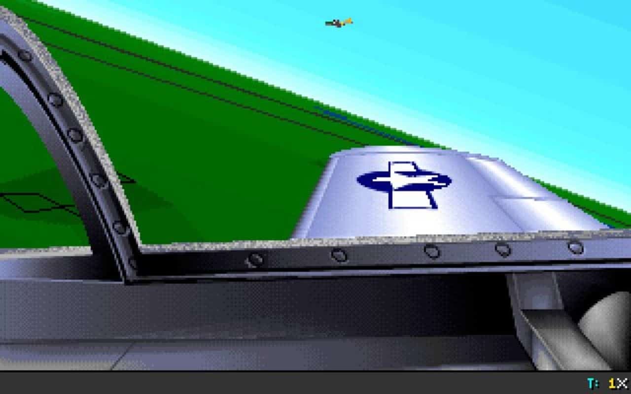 Gameplay screen of Secret Weapons of the Luftwaffe (5/8)