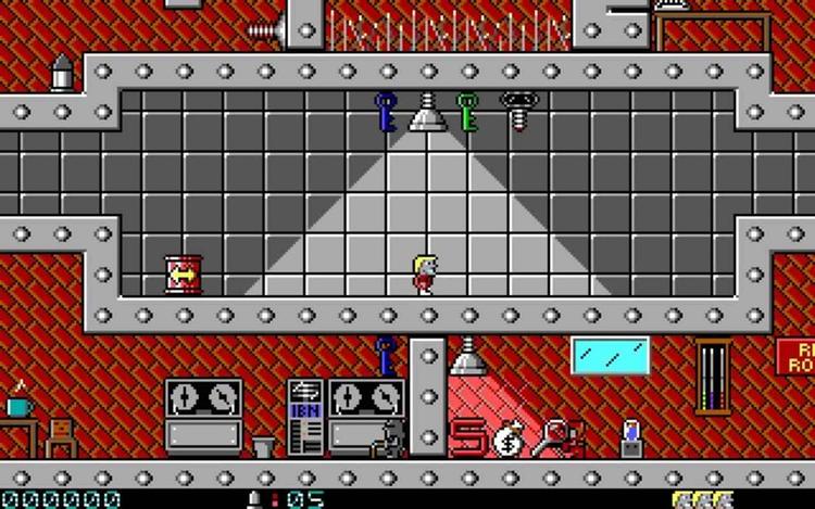 Gameplay screen of Secret Agent (7/8)