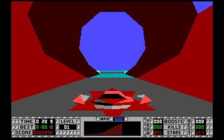 Gameplay screen of S.T.U.N. Runner (2/8)