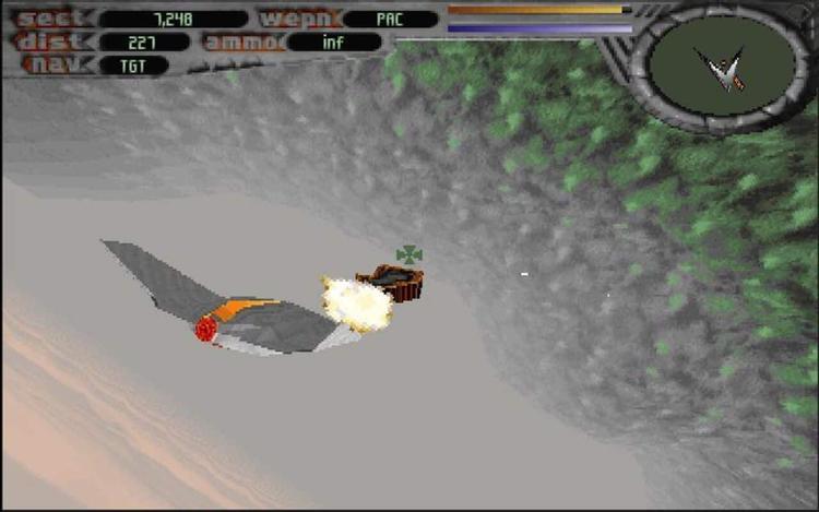 Gameplay screen of Terminal Velocity (3/8)