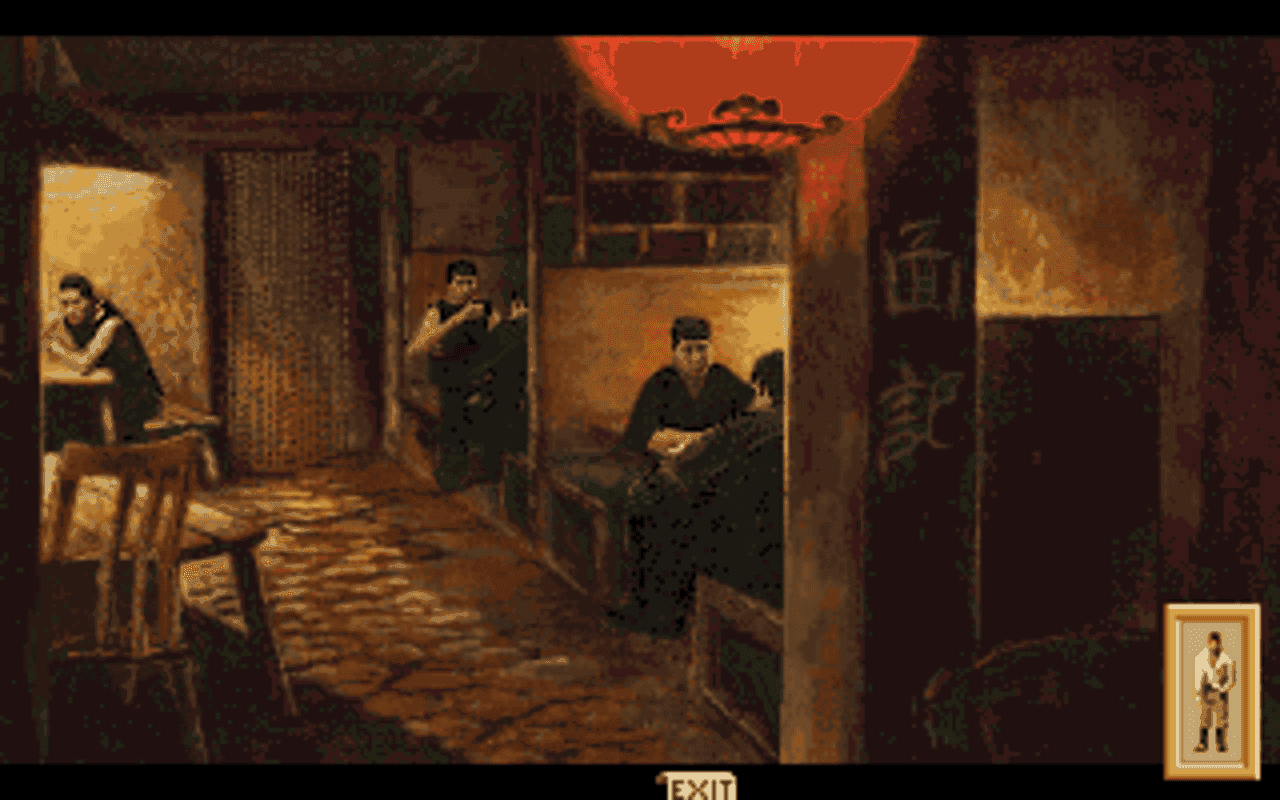 Gameplay screen of Heart of China (2/8)