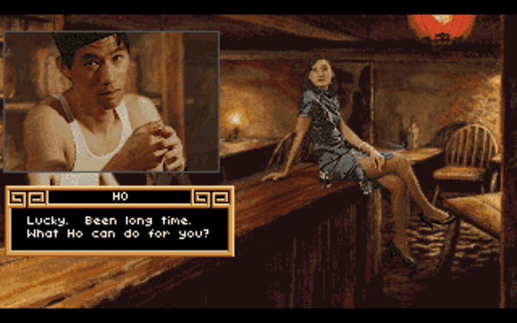 Gameplay screen of Heart of China (3/8)
