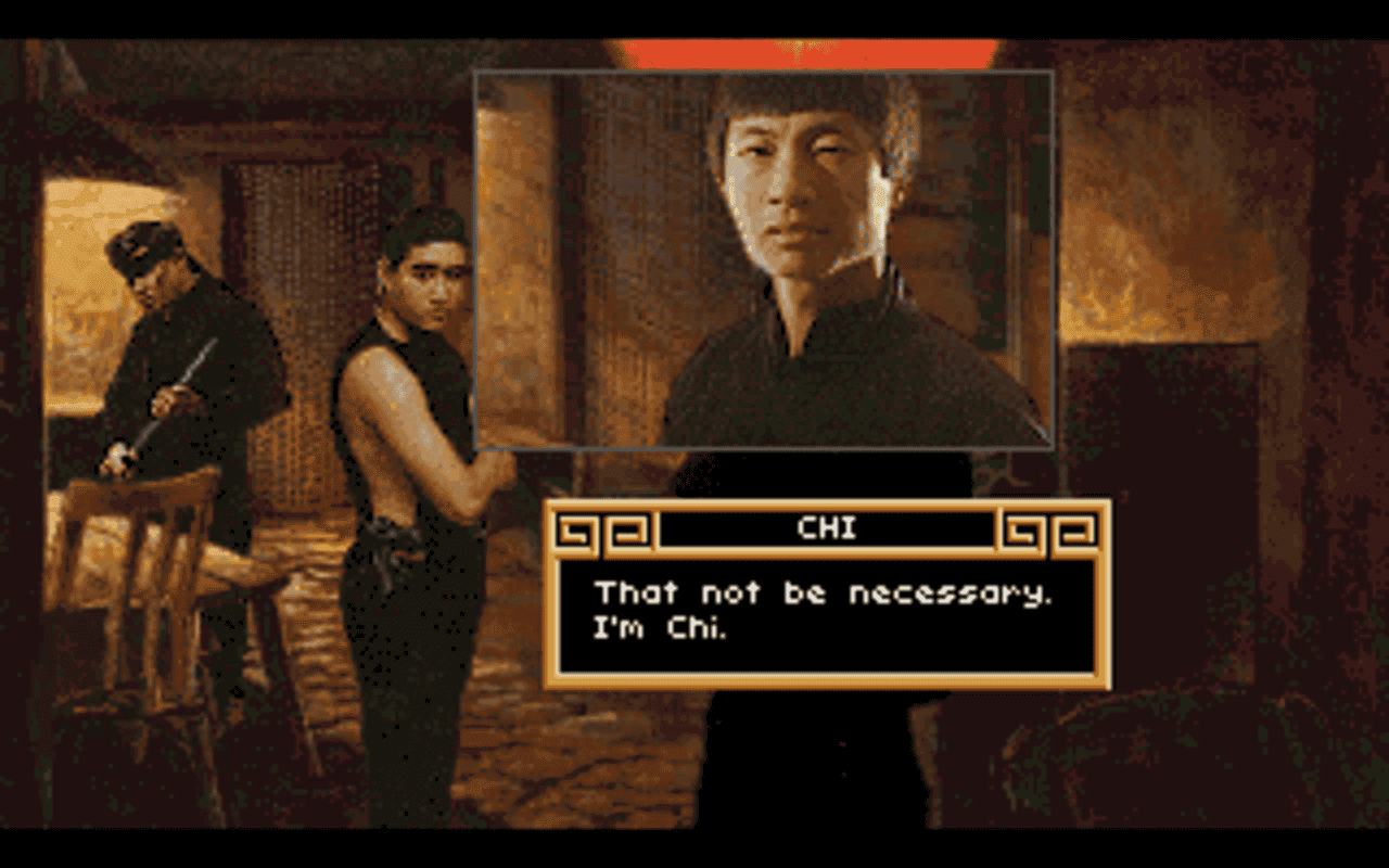 Gameplay screen of Heart of China (4/8)