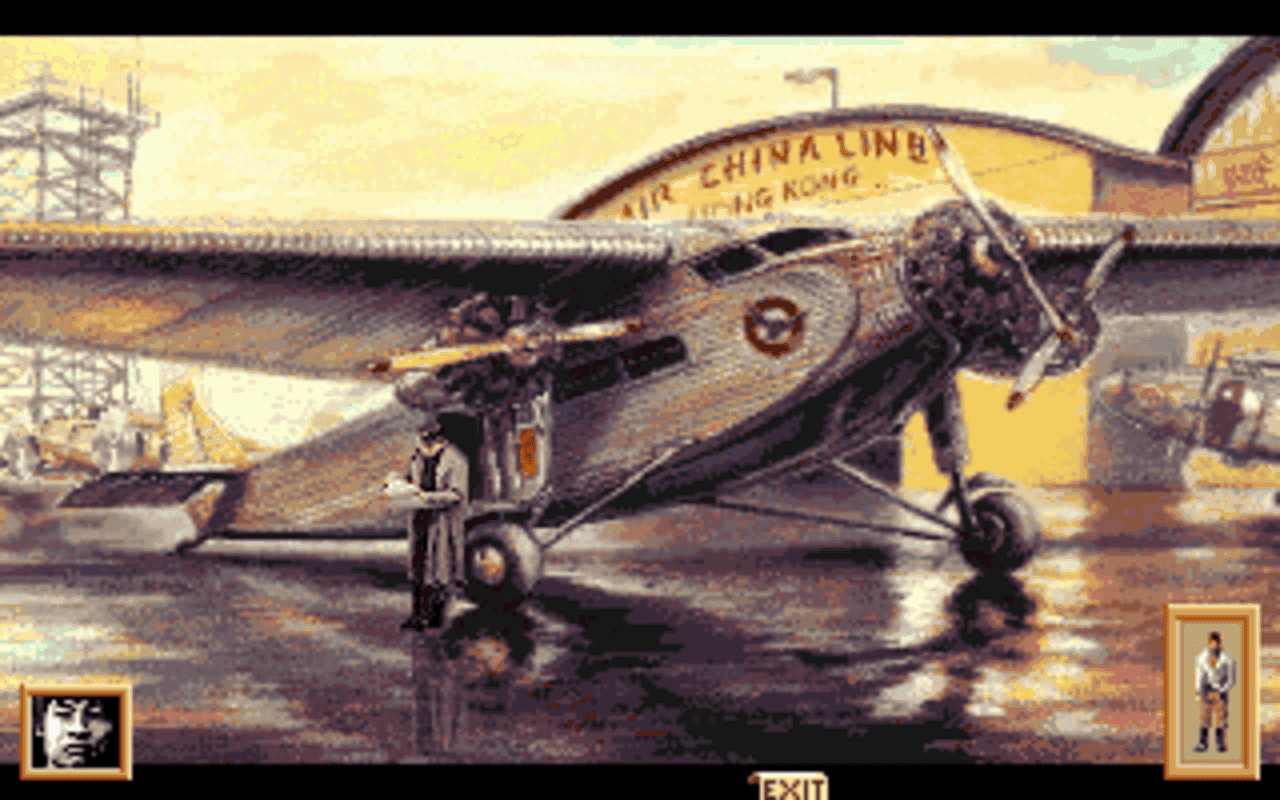 Gameplay screen of Heart of China (5/8)