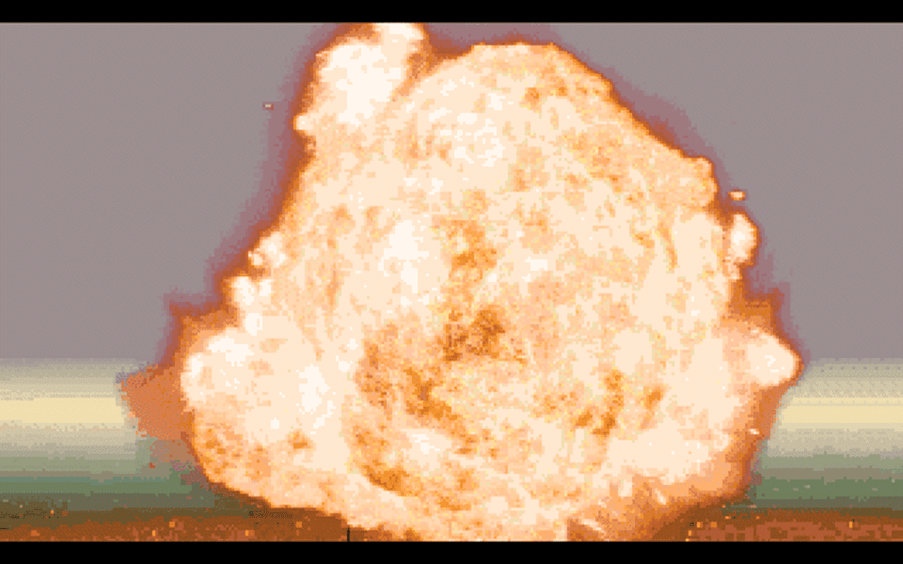 Gameplay screen of Cyberia (8/8)