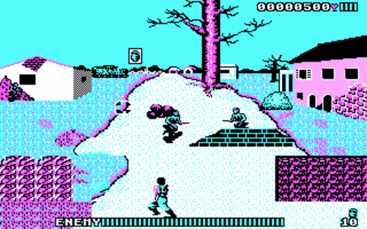 Gameplay screen of Cabal (1/4)