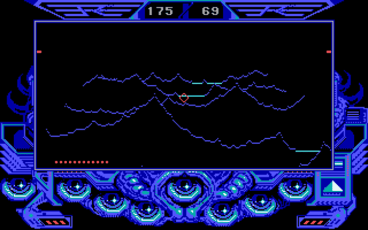 Gameplay screen of Captain Blood (3/4)