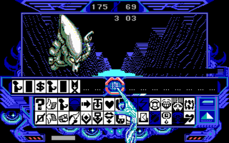 Gameplay screen of Captain Blood (2/4)