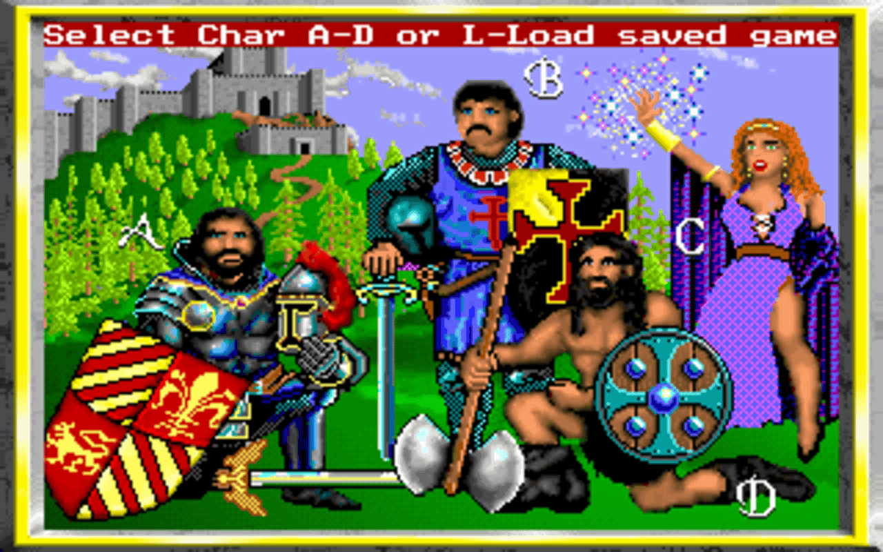 Gameplay screen of King's Bounty (2/8)