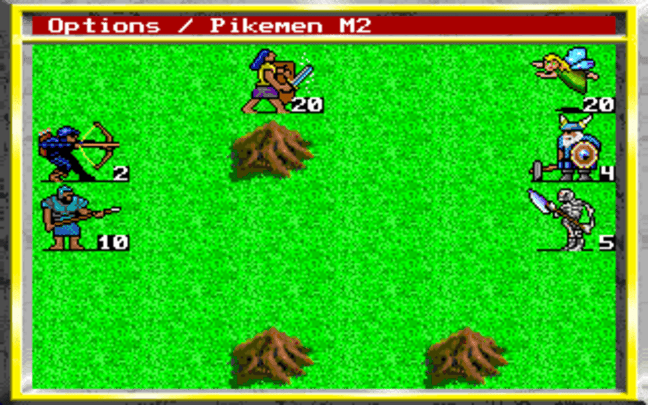 Gameplay screen of King's Bounty (4/8)