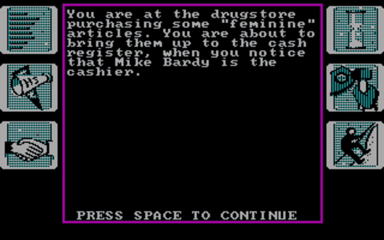 Gameplay screen of Alter Ego (6/8)