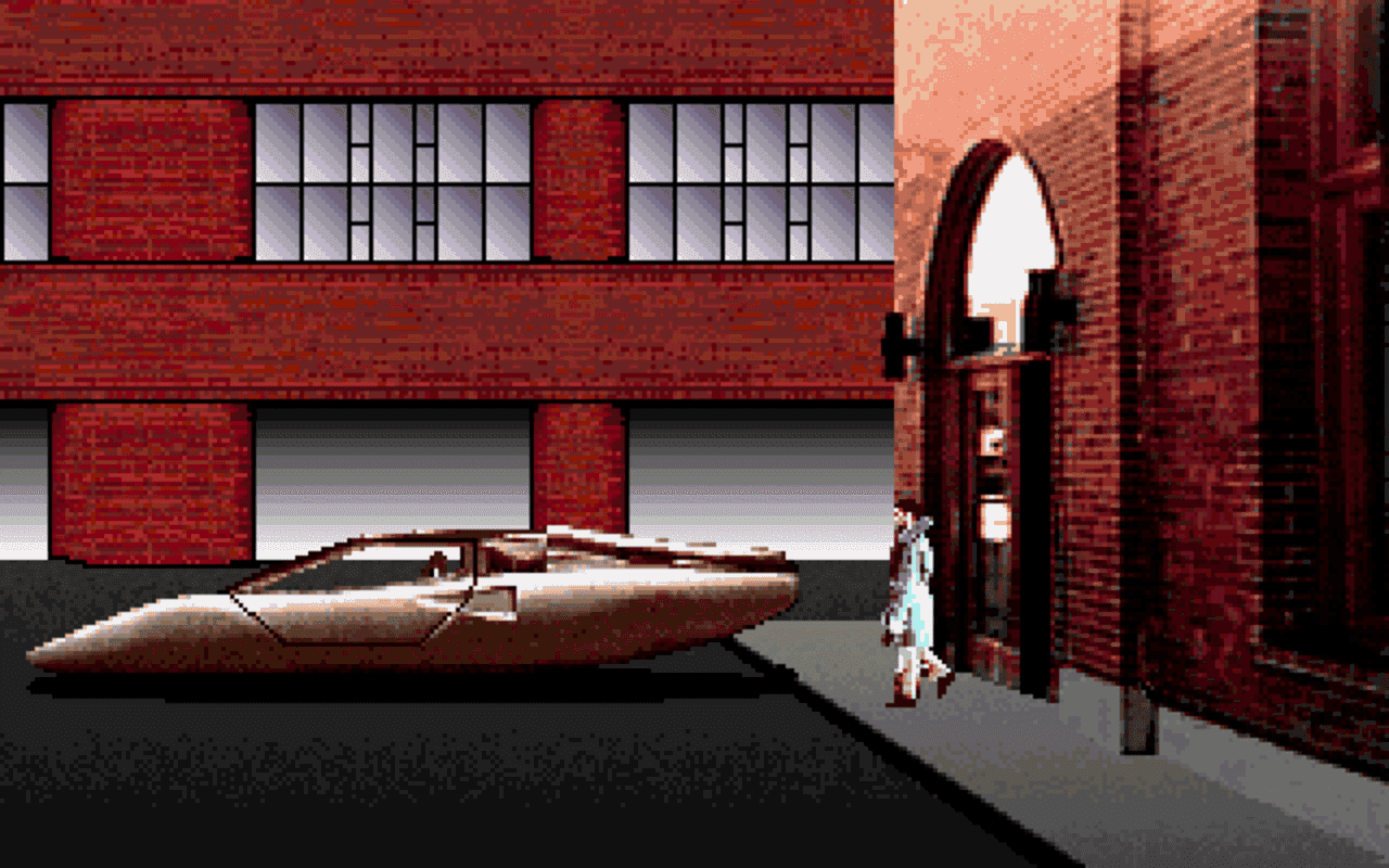 Gameplay screen of Mean Streets (1/8)